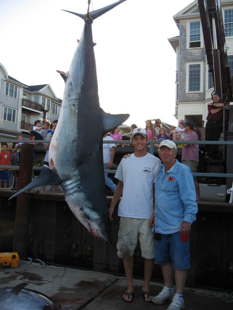 worlds Largest Male Mako Shark